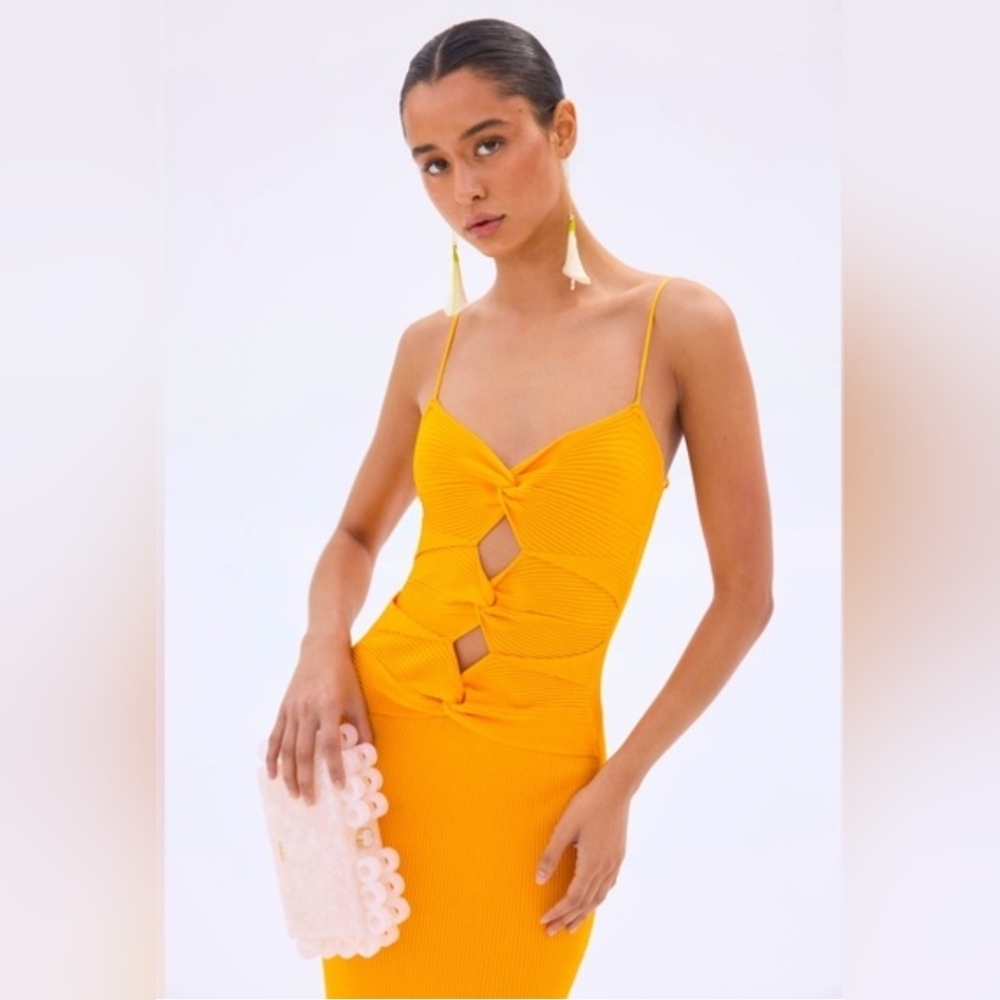 Cult Gaia Marigold Honey Dress Sm
